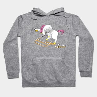 Unicorn Luky Partying Hard Hoodie